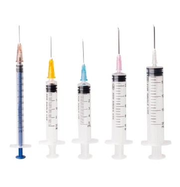 注射器：一次性使用、確保安全衛(wèi)生的精密醫(yī)用注射器